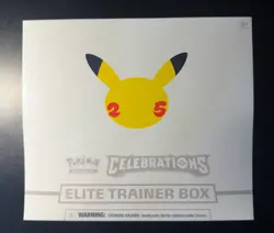 Pokemon TCG: 25th Anniversary Celebrations Elite Trainer Box (2021) 820650809439 - Image 1