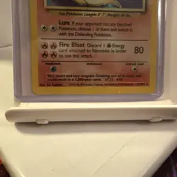 Pokemon TCG Ninetales Holo Rare Unlimited 12/102 Base Set - Image 3