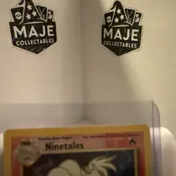 Pokemon TCG Ninetales Holo Rare Unlimited 12/102 Base Set - Image 4