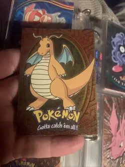 1999 Topps Pokemon Holo Foil Dragonite #149 E12 of 12 Black Label Holo Foil NM - Image 1