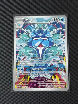 Pokemon: Palafin - 200/197 - SV03: Obsidian Flames (OBF) Holo Illustration Rare - Image 1