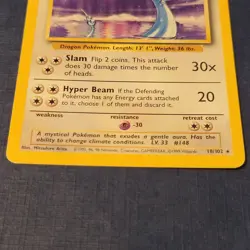 Pokemon Dragonair 18/102 Base Set Regular Moderately Played *FREE SHIPPING* - Image 3