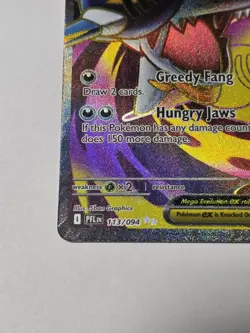 Pokemon TCG Mega Sharpedo ex Full Art 113/094 Phantasmal Flames - Image 3