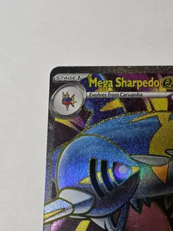 Pokemon TCG Mega Sharpedo ex Full Art 113/094 Phantasmal Flames - Image 4