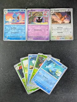 2023 Pokemon Scarlet & Violet 151 Common/ Uncommon WARTORTLE/ GASTLY/ PARAS Lots - Image 1
