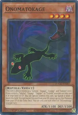 3x YuGiOh Onomatokage Common 1st Edition NM (DOOD) - Image 1