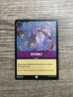 Befuddle COLD FOIL 62/204 The First Chapter Disney Lorcana - Image 1