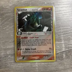 Tyranitar 16/113 EX Delta Species 2005 EX Holo Rare Pokemon Card TCG - Image 1