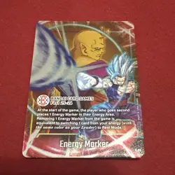 Dragon Ball Super Card Game Fusion World Energy Marker Bandai Fest 25 SS Gohan - Image 1