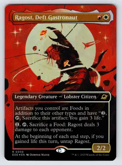 Ragost, Deft Gastronaut Foil - Edge of Eternities MTG Magic the Gathering - Image 1
