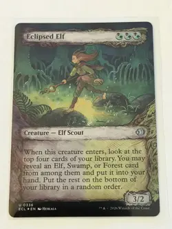 Eclipsed Elf Showcase Lorwyn Eclipsed Foil 336 - Image 1