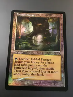MTG Secret Lair Fabled Passage Foil Gateway Promo NM - Image 1
