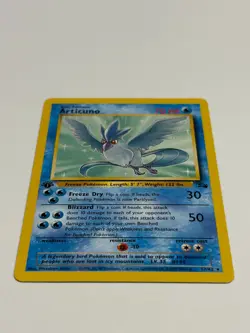 1999 Pokemon Fossil 1st Edition Articuno Non-Holo 17/62 - Image 4