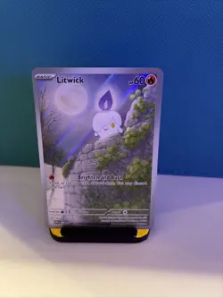 Pokemon TCG - Litwick - 101/086 - Illustration Rare - SV: White Flare LP - Image 1
