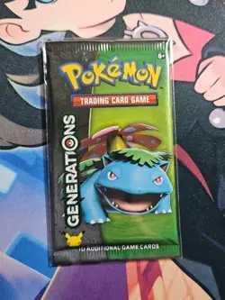 Pokemon TCG Factory Sealed Generations Booster Pack Venusaur Art - Image 1