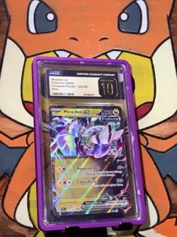 Miraidon ex 122/162 Temporal Forces 2024 Pokemon CGC Pristine 10 - Image 1