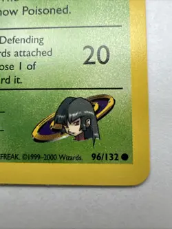 Sabrina's Venonat 1st Edition Gym Heroes Pokemon TCG 96/132 Common - Image 5
