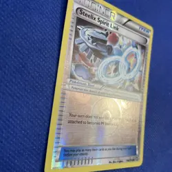 Steelix Spirit Link Trainer 106/114 Pokemon XY Steam Siege Reverse Holo NM - Image 2