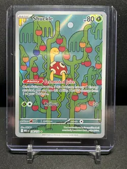 Shuckle 136/132 IR Illustration Rare Holo Pokemon 2025 Mega Evolution NM - Image 1