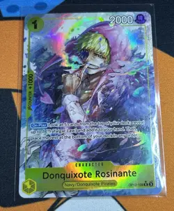 Donquixote Rosinante OP12-108 R Alt Art - One Piece Legacy of The Master English - Image 1