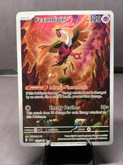 Pokemon TCG Fezandipiti Illustration Rare SV: Shrouded Fable 073/064 Full Art NM - Image 1