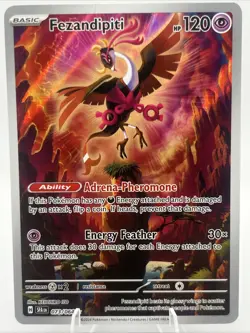 Fezandipiti Pokemon TCG SV: Shrouded Fable 073/064 Illustration Rare NM - Image 1