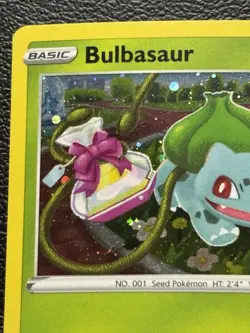 Bulbasaur SWSH231 Sword & Shield Black Star Promo Pokemon Card Light Play - Image 3