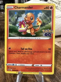 Pokemon TCG Charmander SWSH232 Sword & Shield Black Star Promo Card - Image 1