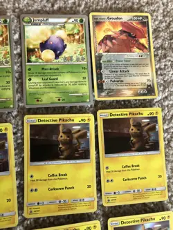 Lot Of 61 Pokemon Cards; Darkrai, Detective Pikachu, Jumpluff, Groudon & More - Image 3