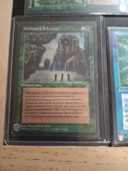 MTG Card Legends card set all Italian including #207 Sylvan Library - Image 3