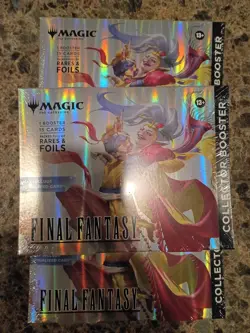*NEW* Magic The Gathering: Final Fantasy Collector Omega Booster Pack SEALED x1 - Image 1