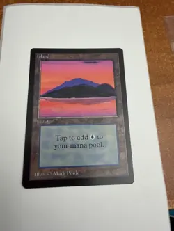 Island (C) Limited Edition - Beta Edition Normal Land MTG - Image 1