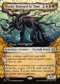 Doran, Besieged by Time - Showcase - Lorwyn Eclipsed - ECL MTG - Image 1