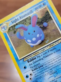 Light Azumarill 13/105 - Neo Destiny - Holo Pokemon TCG Card WOTC LP! - Image 2