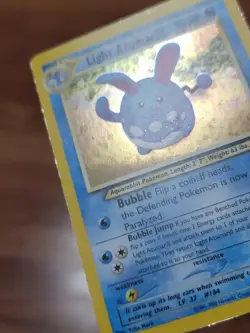 Light Azumarill 13/105 - Neo Destiny - Holo Pokemon TCG Card WOTC LP! - Image 3