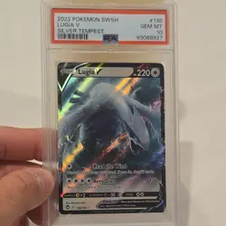 Pokemon Lugia V Silver Tempest 138/195 Ultra Rare Holo PSA 10 Basic 220 HP EN - Image 2