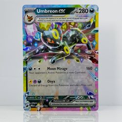 Umbreon EX 60/131 Double Rare Pokemon TCG Prismatic Evolutions NM - Image 1
