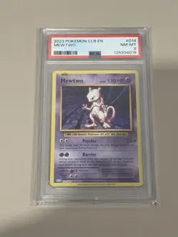 Pokemon TCG - Mewtwo 014/034 2023 Pokemon Collection PSA 8 - Image 1