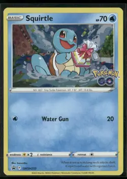Pokemon TCG: Squirtle Holo - Promo - SWSH233 - Image 1