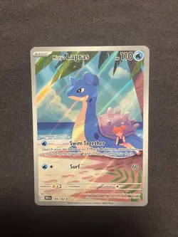 NM-Mint Misty's Lapras - 194/182 - Illustration Rare Pokemon Destined Rivals - Image 1