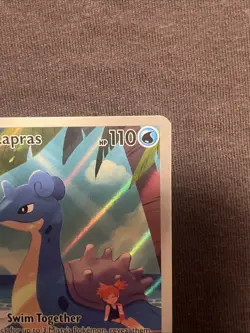 NM-Mint Misty's Lapras - 194/182 - Illustration Rare Pokemon Destined Rivals - Image 3