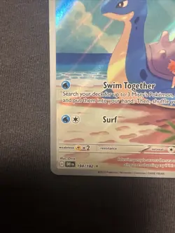 NM-Mint Misty's Lapras - 194/182 - Illustration Rare Pokemon Destined Rivals - Image 4