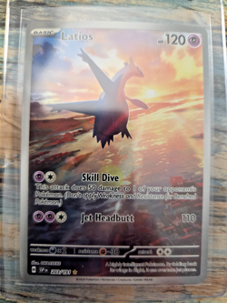 2024 Pokemon SV Surging Sparks SSP EN Latios #203/191 - Image 1