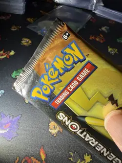 WEIGHED 18g NEW Factory Sealed Generations Pokemon TCG Booster Pack Pikachu Art - Image 4