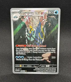 Pokemon TCG Clawitzer 141/132 Mega Evolutions Illustration Rare NM - Image 1