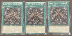 Dark World Dealings X3 SDGU-EN026 Common NM Yugioh Card Unlimited - Image 1