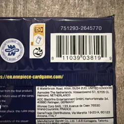 One Piece OP-01 booster pack(1)- first wave - Pre-Errata Romance Dawn - Image 4