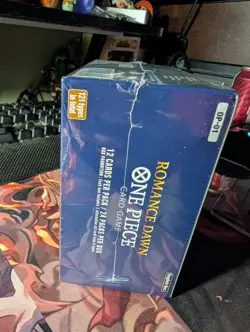 One Piece OP-01 Romance Dawn Booster Box BLUE BOTTOM English Wave 1 Acrylic Case - Image 4