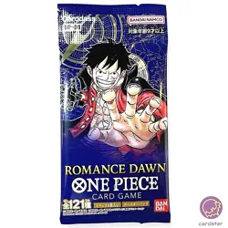 [Pack] ROMANCE DAWN OP-01 ONE PIECE Card Game Japan Booster SEALED - Image 1