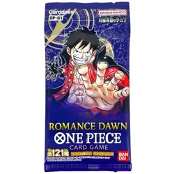 1x ONE PIECE Card Game Sealed Booster Pack ROMANCE DAWN OP-01 Japanese - Image 1